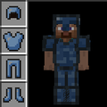 Platinum armor when worn and in item form